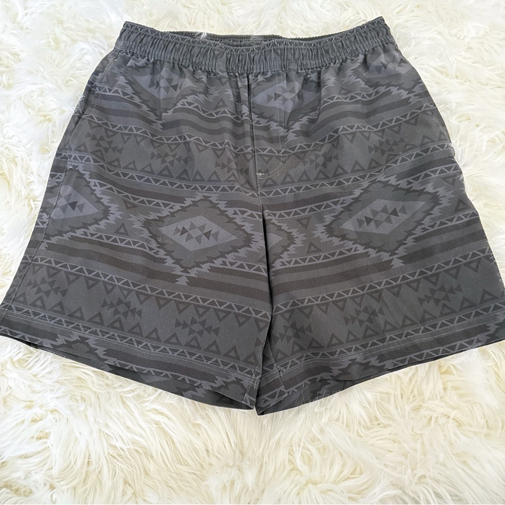 Chubbies Mint and Pink Geometric Shorts